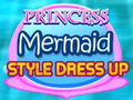 Гульня Princess Mermaid Style Dress Up