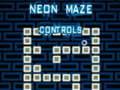 Гульня Neon Maze Control