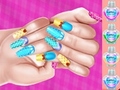 Гульня Elsa Princess Theme Nail Art Diy