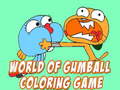 Гульня World Of Gumball Coloring Game