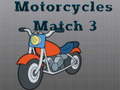Гульня Motorcycles Match 3