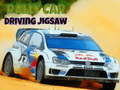 Гульня Rally Car Driving Jigsaw