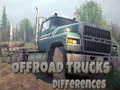 Гульня Offroad Trucks Differences
