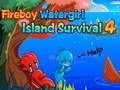 Гульня Fireboy Watergirl Island Survival 4