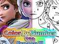 Гульня Color By Number With Frozen II