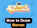 Гульня Steven Universe: How To Draw Steven