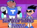 Гульня Fun Teen Titans Puzzle