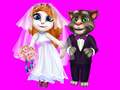 Гульня Talking Tom Angela Exotic Honeymoo