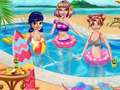 Гульня Princesses Summer Vacation Trend
