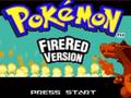 Гульня Pokemon FireRed Version