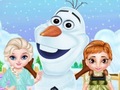 Гульня Frozen Sisters Snow Fun