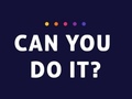 Гульня Can You Do It