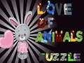 Гульня Love Of Animals Puzzle