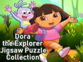 Гульня Dora the Explorer Jigsaw Puzzle Collection