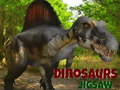 Гульня Dinosaurs Jigsaw