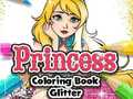 Гульня Princess Coloring Book Glitter