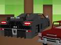 Гульня Minecraft Cars Jigsaw