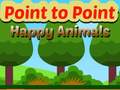 Гульня Point To Point Happy Animals