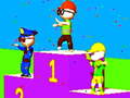 Гульня Knockout Fall Guys 3D Run Royale Race