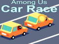 Гульня Among Us Car Race
