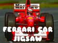 Гульня Ferrari Car Jigsaw
