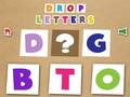 Гульня Drop Letters