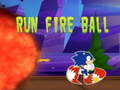 Гульня Run fire ball