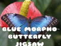 Гульня Blue Morpho Butterfly Jigsaw