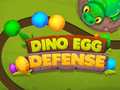 Гульня Dino Egg Defense