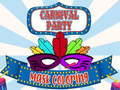 Гульня Carnival Party Mask Coloring