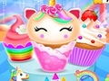 Гульня Unicorn Mermaid Cupcake Cooking Design
