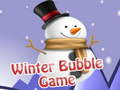 Гульня Winter Bubble Game