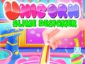 Гульня Unicorn Slime Designer