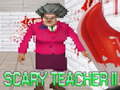 Гульня Scary Teacher II