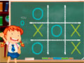 Гульня Tic Tac Toe At School