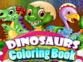 Гульня Dinosaurs Coloring Books