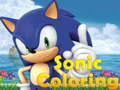 Гульня Sonic Coloring