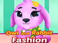 Гульня Owl and Rabbit Fashion