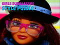 Гульня Girls Sunglasses Style Puzzle