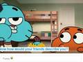 Гульня Are you Gumball or Darwin?