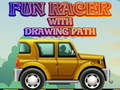 Гульня Fun racer with Drawing path