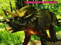 Гульня Triceratops Dinosaur Puzzle