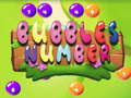 Гульня Bubbles Number 