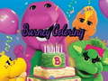 Гульня Barney Coloring
