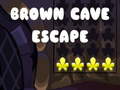 Гульня Brown Cave Escape