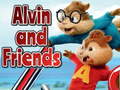 Гульня Alvin and Friend Jigsaw