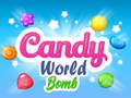 Гульня Candy World bomb