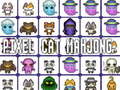 Гульня Cat Pixel Mahjong