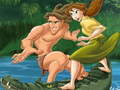 Гульня Tarzan Jigsaw Puzzle Collection
