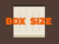 Гульня Box Size